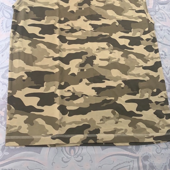 Mountain Ridge | Brown tan Camo sleeveless men’s Tank - Picture 6 of 6